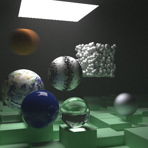 Ray tracing sample
